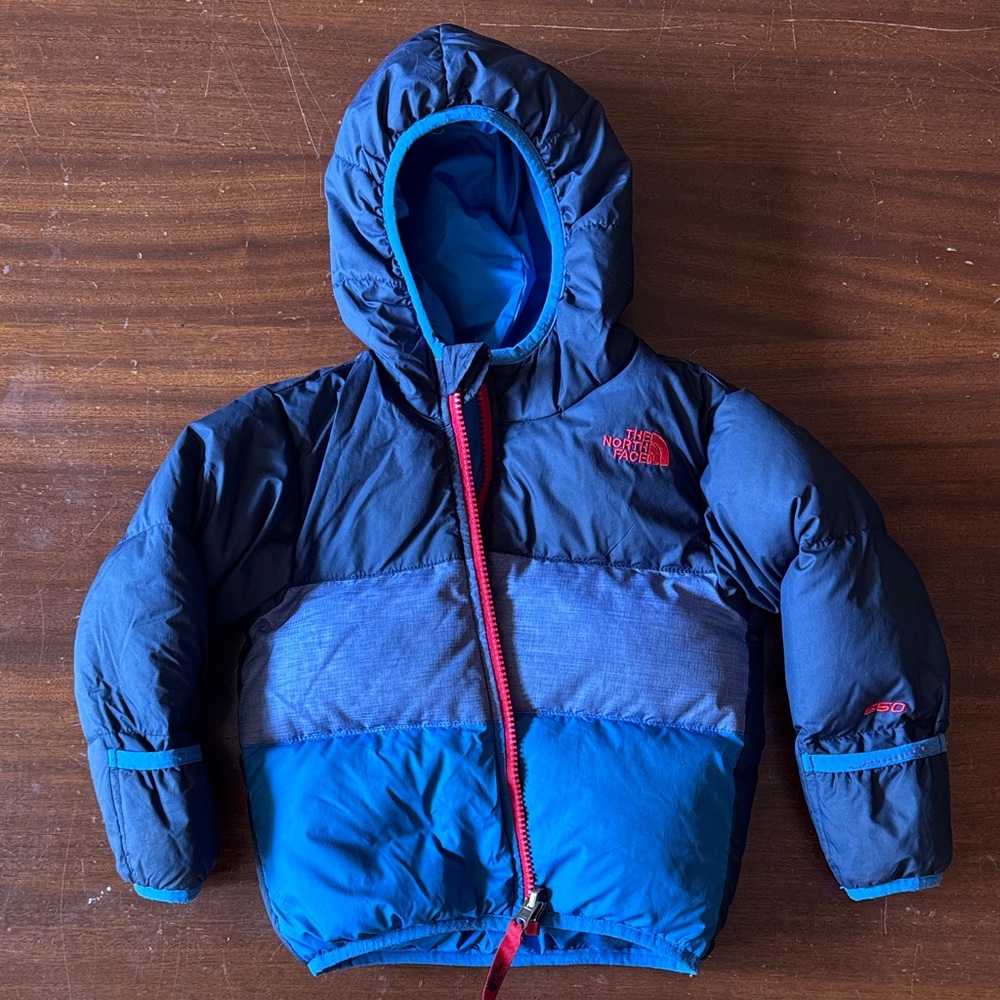 The North Face Blue Puffer Down Kids' Jacket